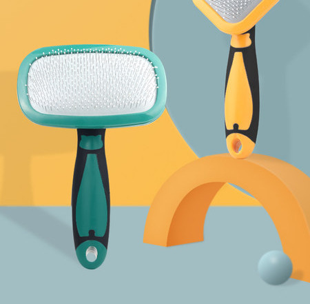 Βούρτσα αποτρίχωσης κατοικίδιων ζώων σε διαφορετικά μοντέλα