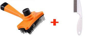 Πλαστική χτένα για σκύλους - πολλά μοντέλα