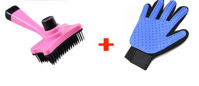 Πλαστική χτένα για σκύλους - πολλά μοντέλα