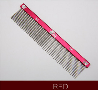 Pieptene cu freze metalice pentru animale de companie