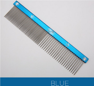 Pieptene cu freze metalice pentru animale de companie