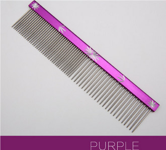 Pieptene cu freze metalice pentru animale de companie