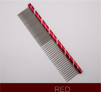 Pieptene ușor din aluminiu pentru câini - culori diferite