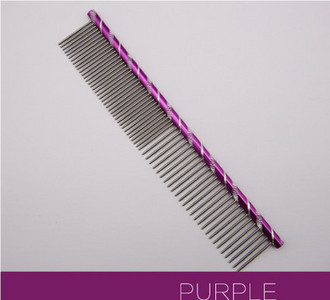 Pieptene ușor din aluminiu pentru câini - culori diferite