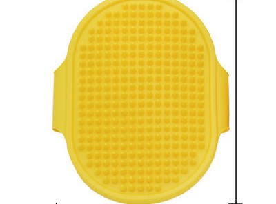 Λαστιχένια βούρτσα διπλής όψης για σκύλους