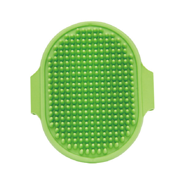 Λαστιχένια βούρτσα διπλής όψης για σκύλους