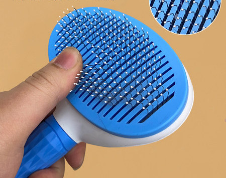 Lemmikloomade karvade eemaldamise pintsel