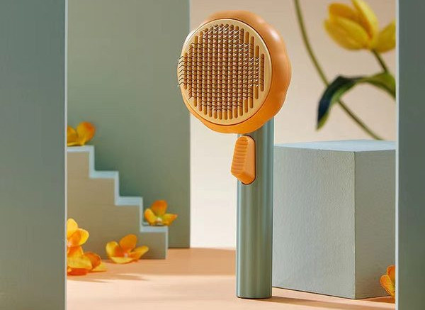 Kamm koera kammimiseks - ümar kuju