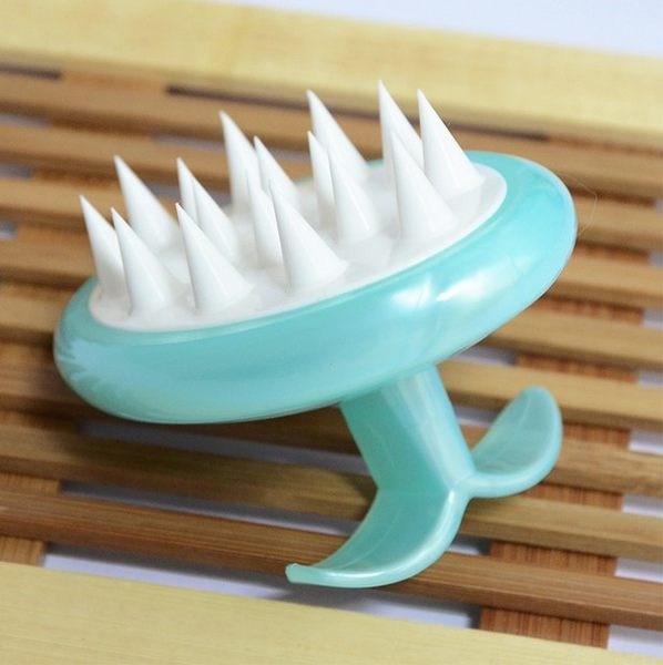 Perie din silicon pentru curatarea parului mort