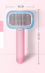 Mitmes värvitoonis koerahari juuste kammimiseks