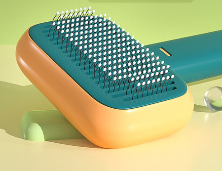 Pieptene din plastic pentru caini pentru indepartarea parului