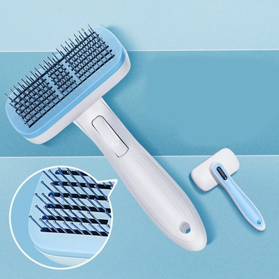 Pieptene pentru îndepărtarea părului pentru câini și pisici în diferite modele