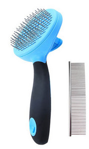 Hari koertele metallist lõikuritega tangid ja kummikinnas