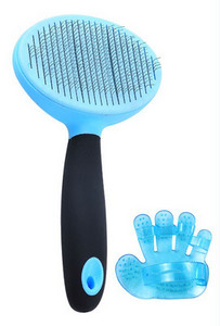 Hari koertele metallist lõikuritega tangid ja kummikinnas