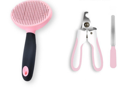 Hari koertele metallist lõikuritega tangid ja kummikinnas