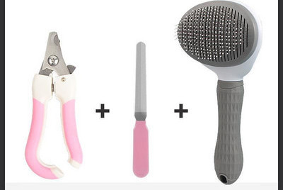 Birste smalkai suņu kopšanai vairāku modeļu