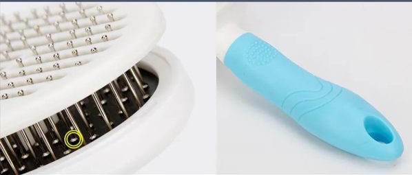 Birste smalkai suņu kopšanai vairāku modeļu