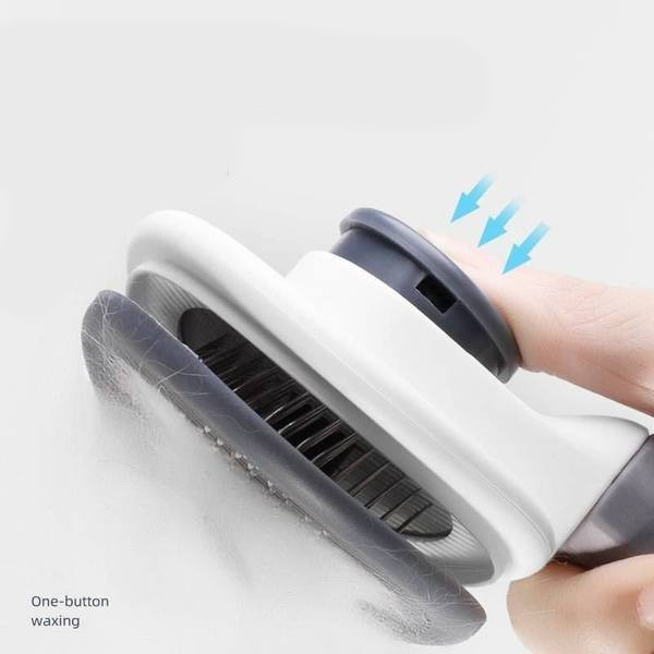 Pieptene pentru îndepărtarea părului în două modele pentru animale de companie