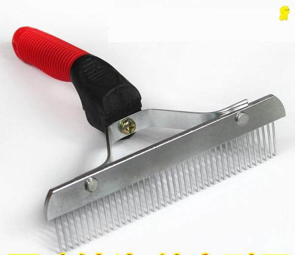 Metalinės šukos plaukams šalinti