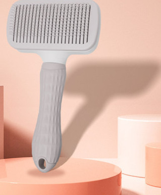 Perie din plastic pentru curățarea părului de câine