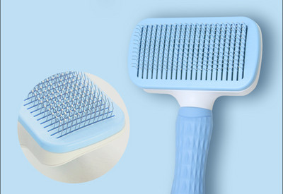 Perie din plastic pentru curățarea părului de câine