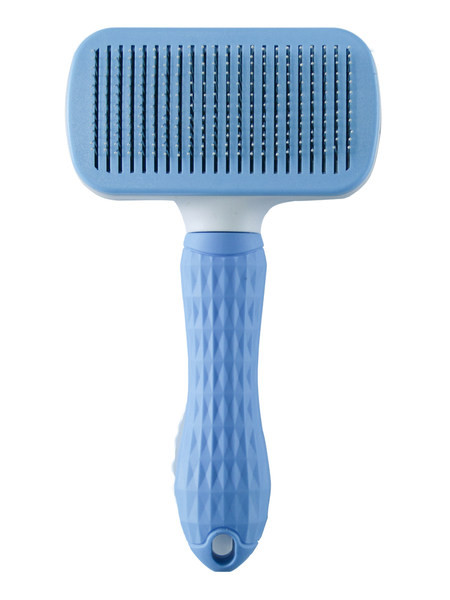 Perie din plastic pentru curățarea părului de câine