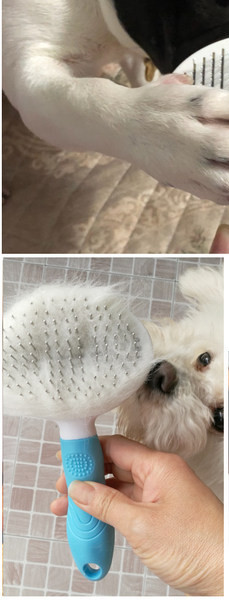 Četka s metalnim rezačima za kućne ljubimce