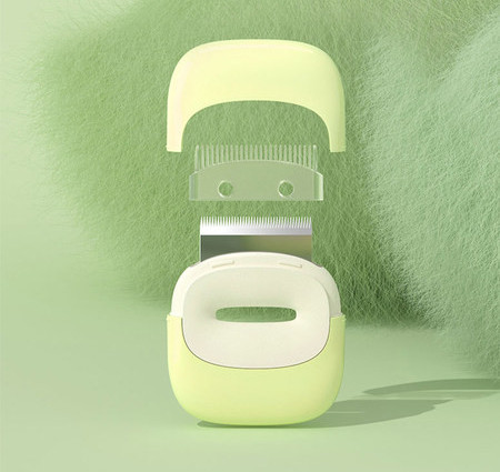 Χτένα για το χτένισμα ενός κοντότριχου σκύλου