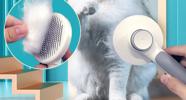 Ümmargune koerahari karusnaha puhastamiseks