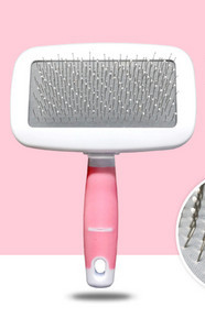 Kahes värvitoonis kamm koerale