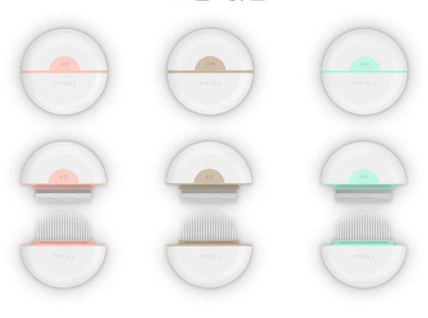 Kompaktiškos šukos šunims – skirtingų spalvų