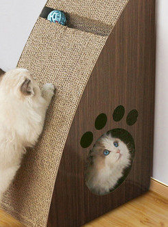 Wooden scratchers for cats several models