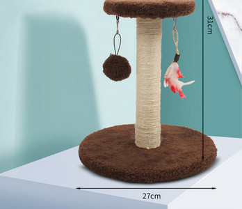 Zgarietoare din lemn pentru pisici mai multe modele