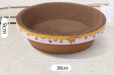 Scarlet pentru pisici din hartie ondulata mai multe modele