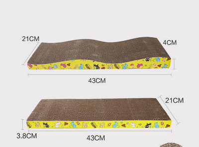 Scarlet pentru pisici din hartie ondulata mai multe modele