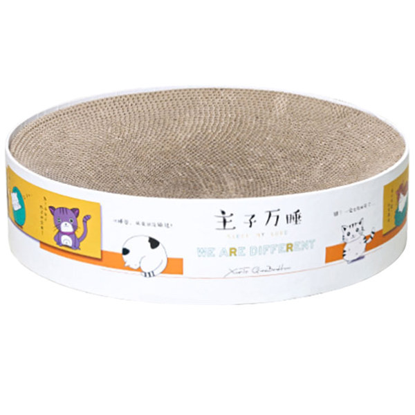 Scarlet pentru pisici din hartie ondulata mai multe modele