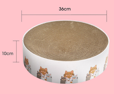 Mâzgălire pentru pisici în formă rotundă - mai multe modele