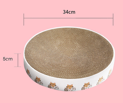 Mâzgălire pentru pisici în formă rotundă - mai multe modele