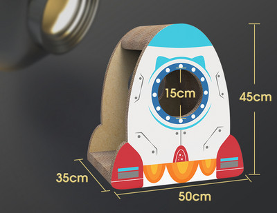 Σπίτι για γάτες με ξύστρα - πολλά μοντέλα