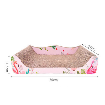 Pat pentru pisica pentru zgariat in doua marimi