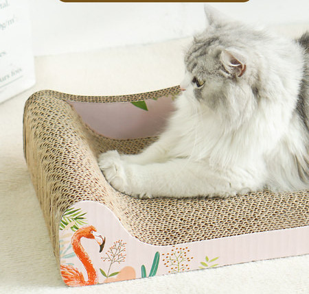 Pat pentru pisica pentru zgariat in doua marimi