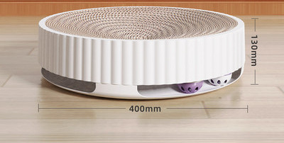 Ogrebotina u obliku mačje glave od valovitog papira