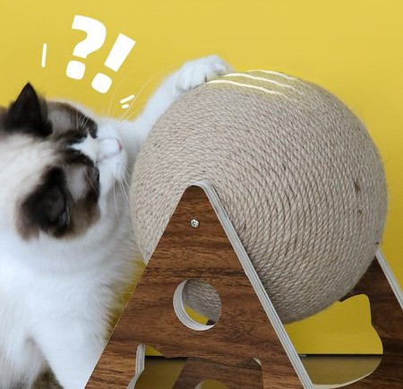 Zgarietoare din lemn pentru pisici - mai multe modele