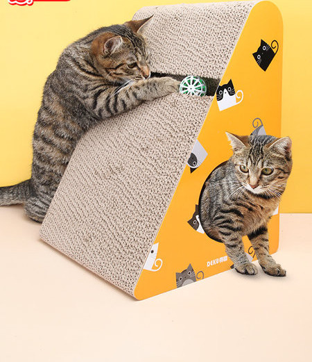 Scartator ondulat pentru pisici - mai multe modele