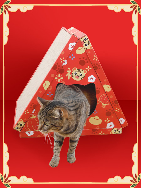 Grebalica za mačke - kućica u dvije veličine