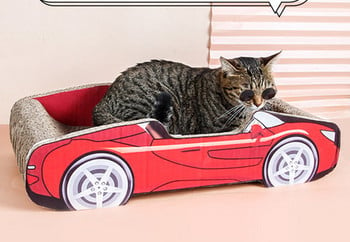 Ξυστήρας γάτας σε σχήμα αυτοκινήτου