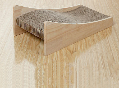 Bloc de pisici din hârtie ondulată