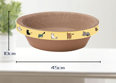 Gofrētā papīra kaķu skrāpis