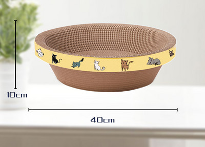 Gofrētā papīra kaķu skrāpis