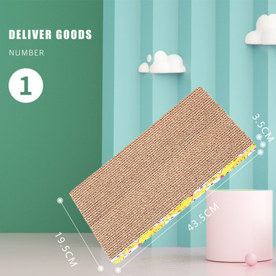 Scarlet pentru pisici din hartie ondulata